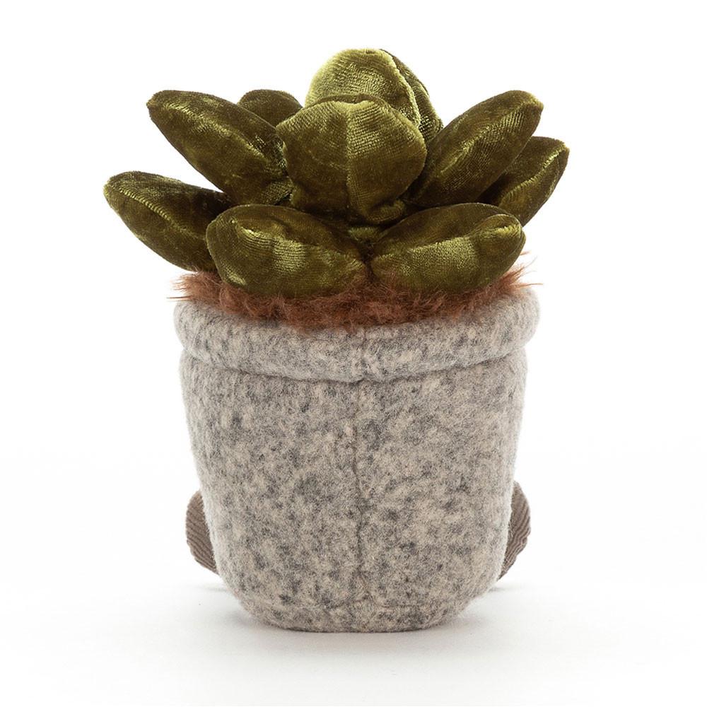 Pluszaki Jellycat Amuseables Silly Succulent Jade,15cm x 7cm x 6cm Zielone | Polska  MFVI-52809