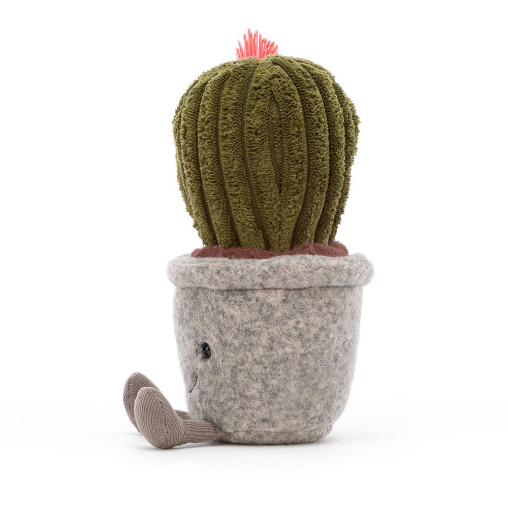 Pluszaki Jellycat Amuseables Silly Succulent Barrel Cactus,19cm x 7cm x 7cm Zielone | Polska  WMPE-76812