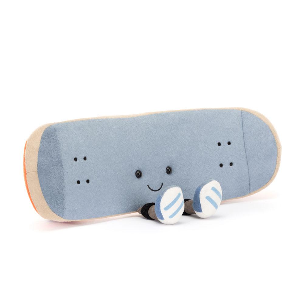 Pluszaki Jellycat Amuseables Skateboarding,15cm x 34cm x 8cm Niebieskie | Polska  TRZC-15942