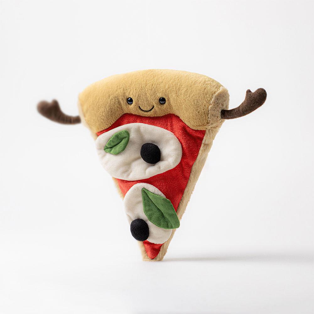 Pluszaki Jellycat Amuseables Slice of Pizza,23cm x 19cm x 5cm Beżowe | Polska  SPZJ-48021