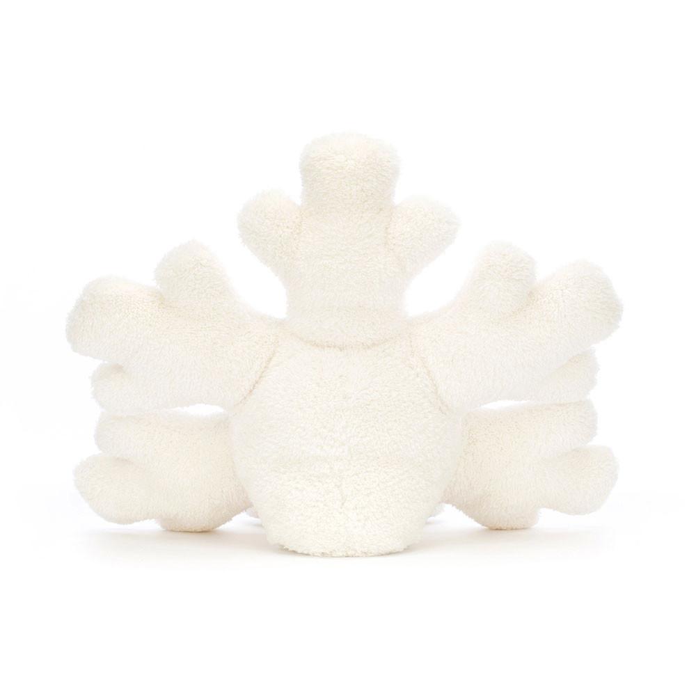 Pluszaki Jellycat Amuseables Snowflake,18cm x 18cm x 7cm Białe | Polska  OQMV-48695