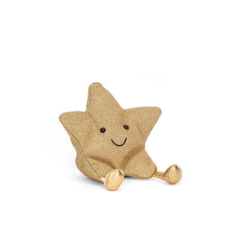 Pluszaki Jellycat Amuseables Star,16cm x 12cm x 5cm Żółte | Polska  JMTA-37209