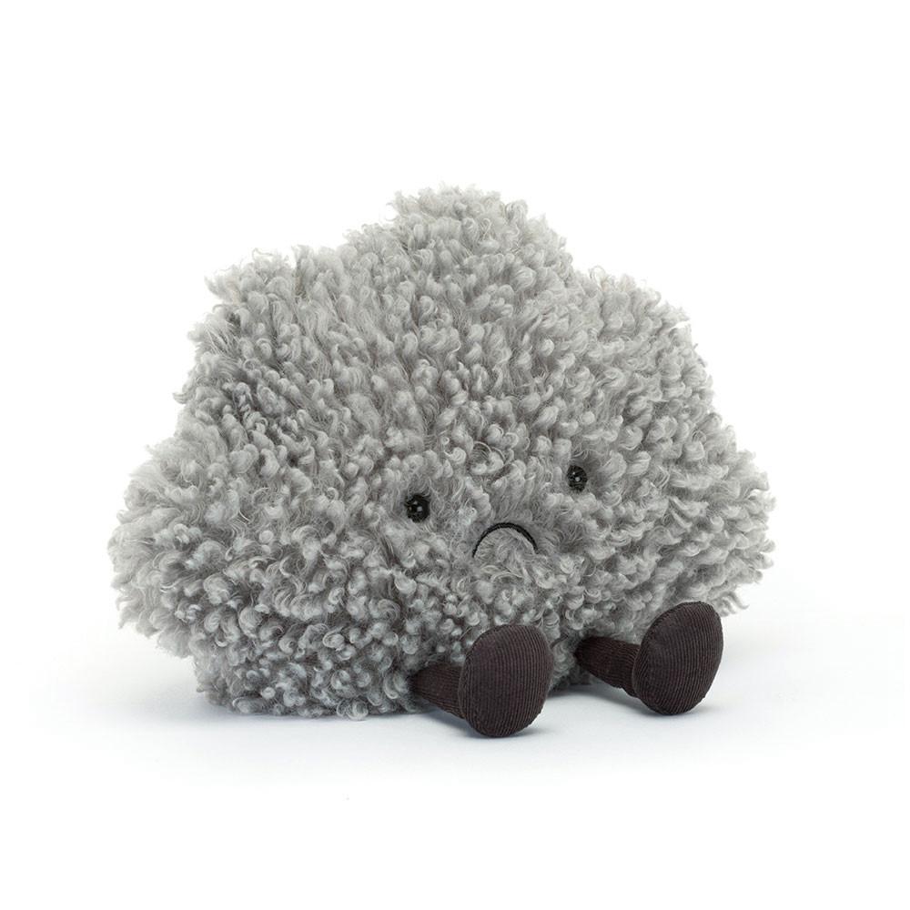 Pluszaki Jellycat Amuseables Storm Cloud,23cm x 26cm x 11cm Szare | Polska  WZGC-47921