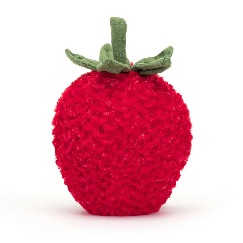 Pluszaki Jellycat Amuseables Strawberry,20cm x 13cm x 9cm Czerwone | Polska  DQFC-17698