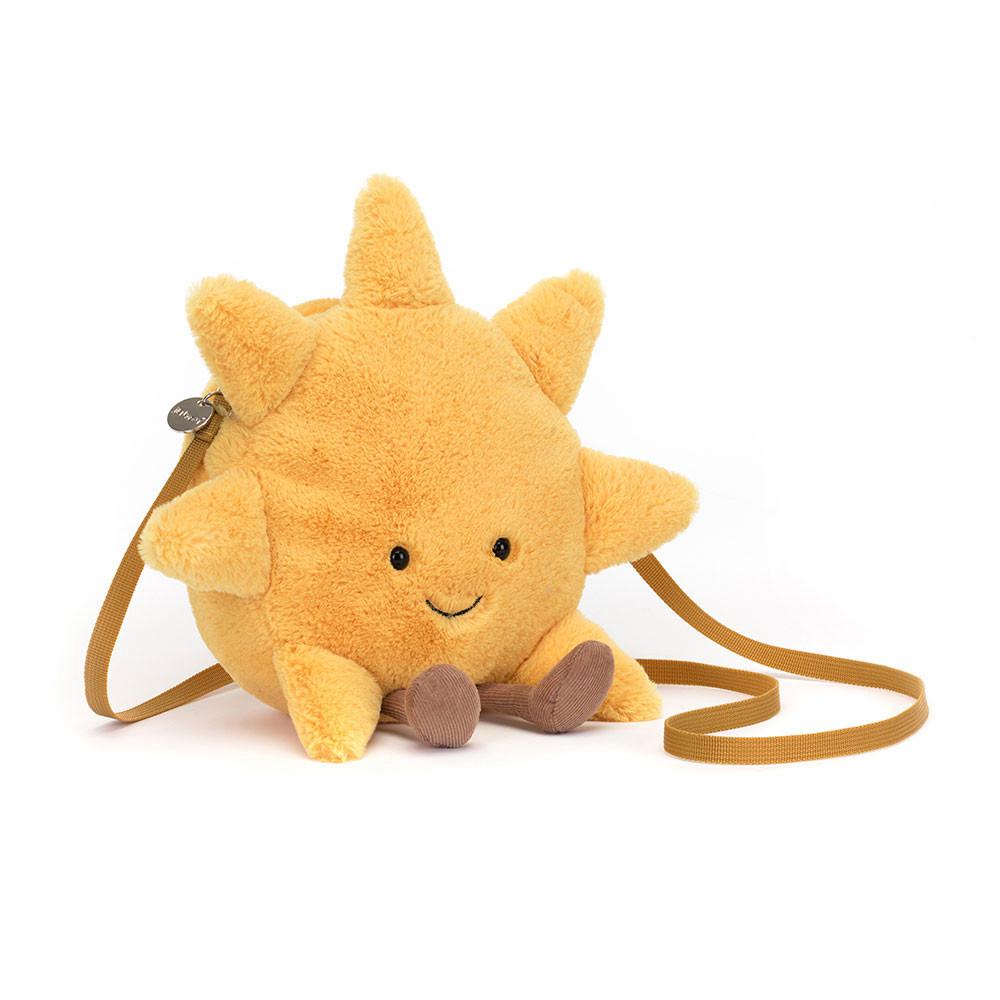 Pluszaki Jellycat Amuseables Sun,24cm x 26cm x 5cm Żółte | Polska  KMWD-92840
