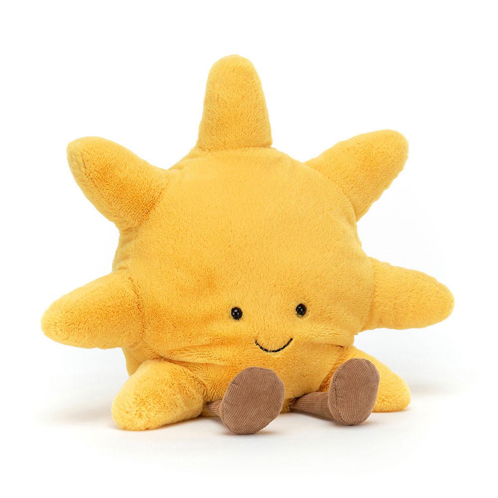 Pluszaki Jellycat Amuseables Sun,31cm x 30cm x 11cm Żółte | Polska  MHJN-10325