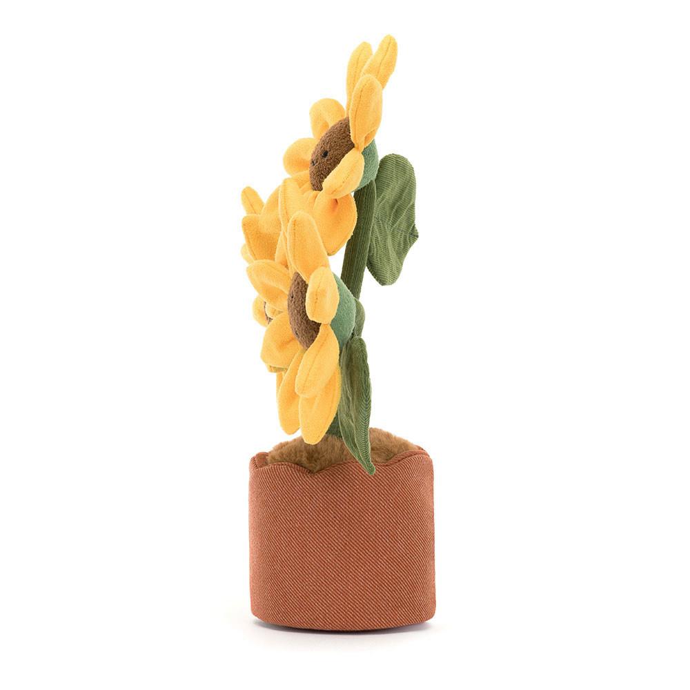 Pluszaki Jellycat Amuseables Sunflower,35cm x 11cm x 11cm Żółte | Polska  JWKX-30687