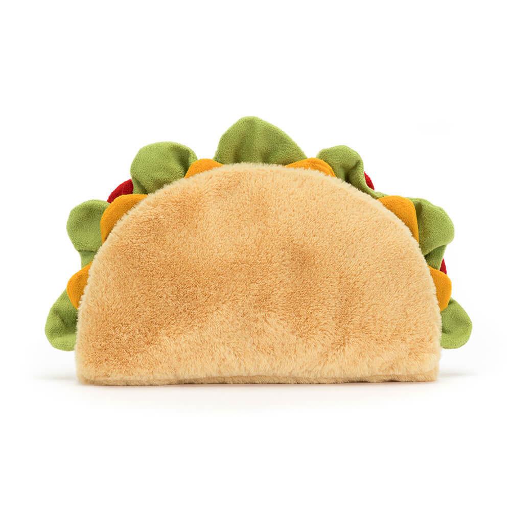 Pluszaki Jellycat Amuseables Taco,13cm x 17cm x 5cm Beżowe | Polska  IBEP-96527