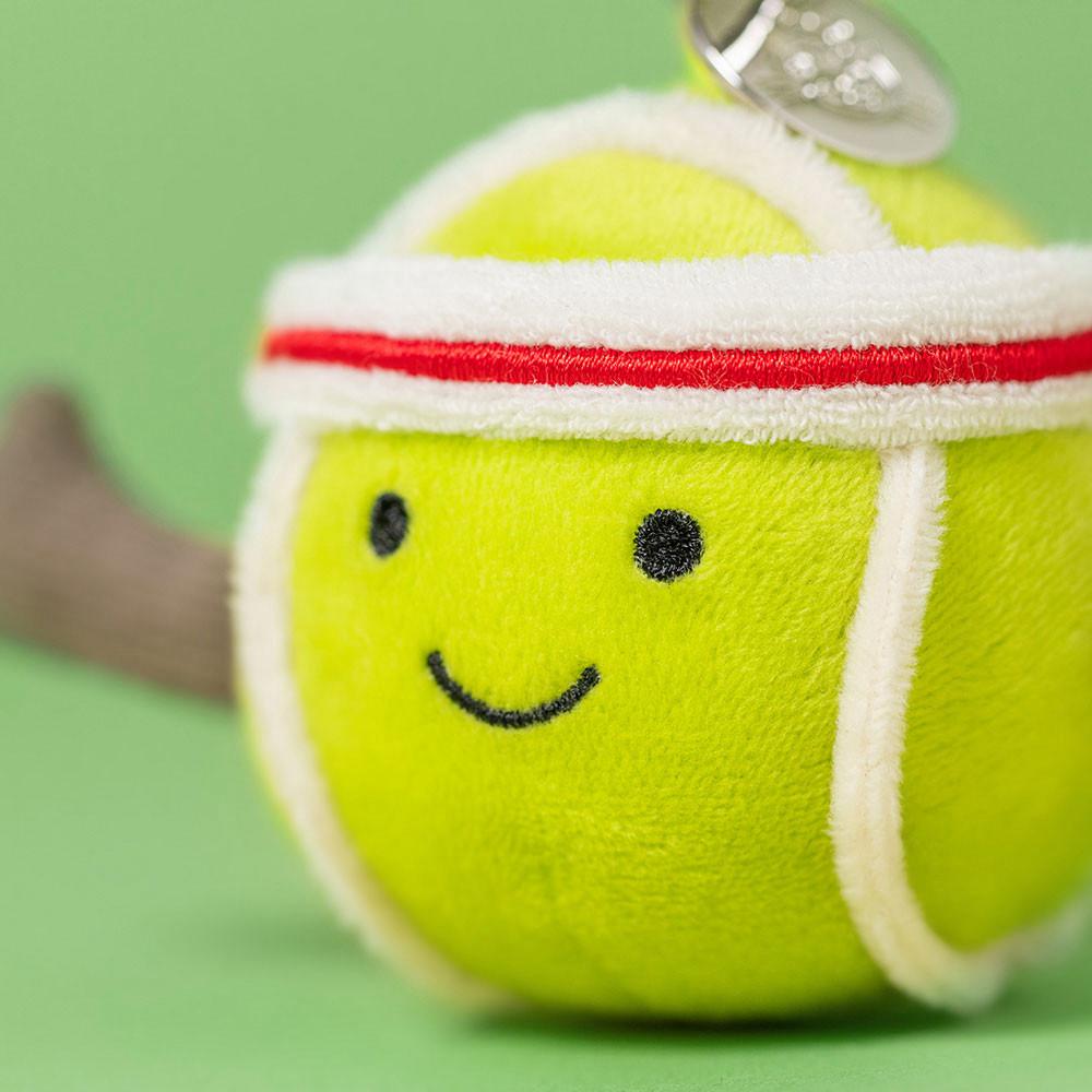 Pluszaki Jellycat Amuseables Tennis,13cm x 6cm x 6cm Zielone | Polska  RATV-74012