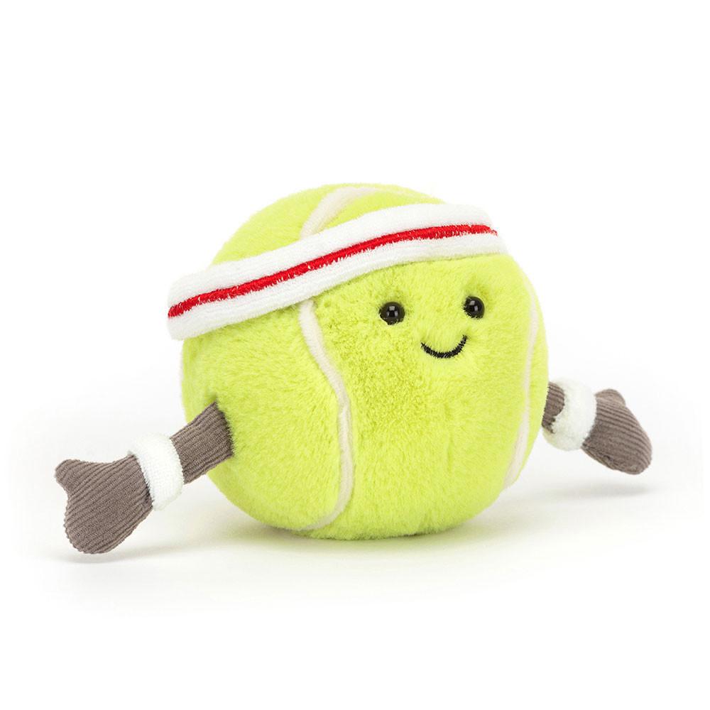 Pluszaki Jellycat Amuseables Tennis Ball,9cm x 9cm x 9cm Zielone | Polska  BDCA-51674