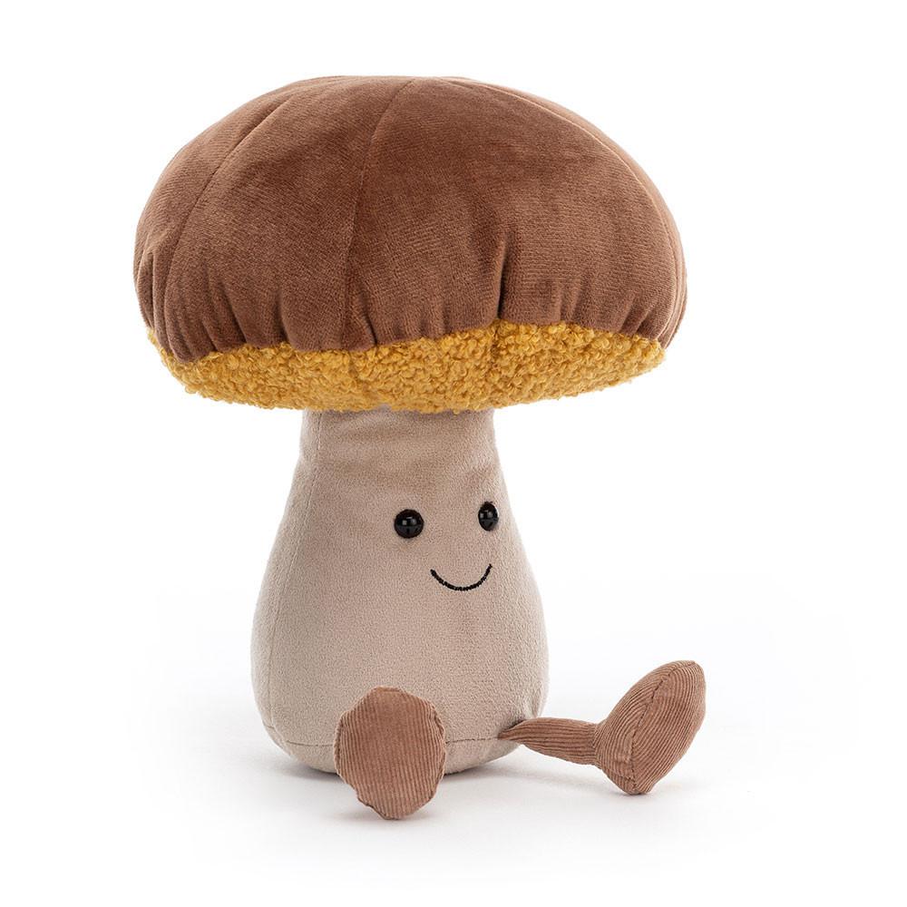 Pluszaki Jellycat Amuseables Toadstool,19cm x 6cm x 6cm Brązowe | Polska  QAHM-95826