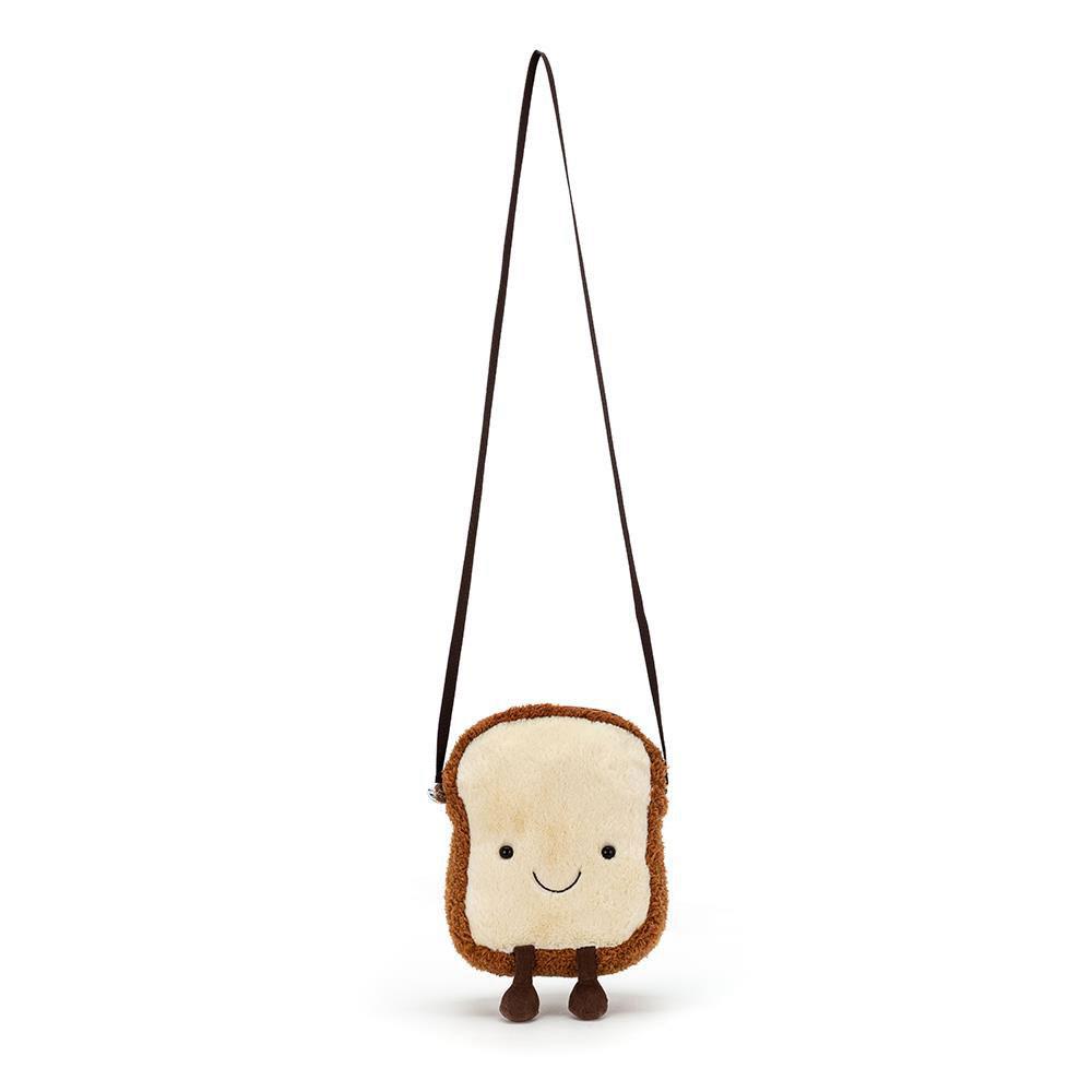 Pluszaki Jellycat Amuseables Toast,23cm x 17cm x 6cm Brązowe | Polska  JQML-74198
