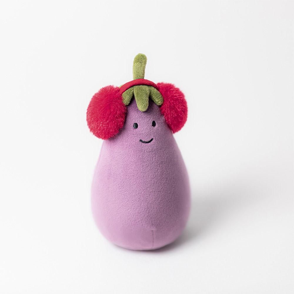 Pluszaki Jellycat Amuseables Toastie Vivacious Aubergine,16cm x 9cm x 8cm Fioletowe | Polska  TFGR-30742