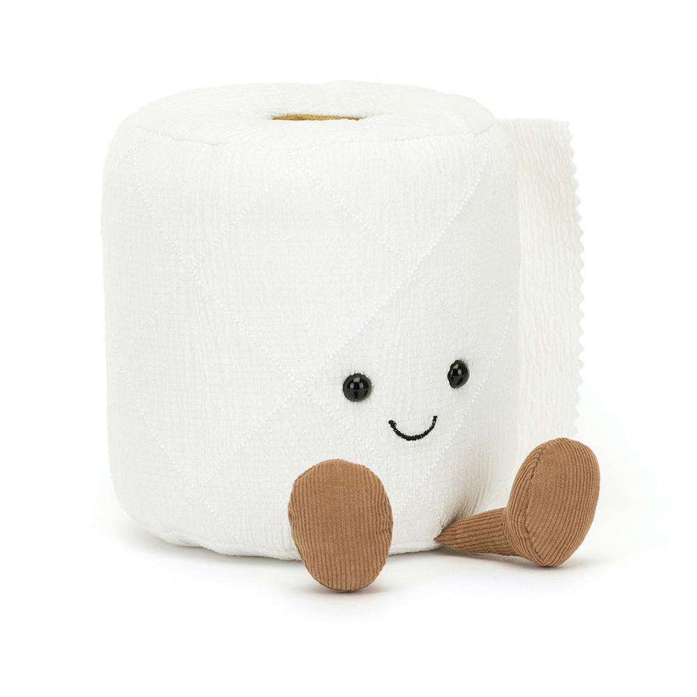 Pluszaki Jellycat Amuseables Toilet Roll,15cm x 12cm x 12cm Białe | Polska  ANPR-71648