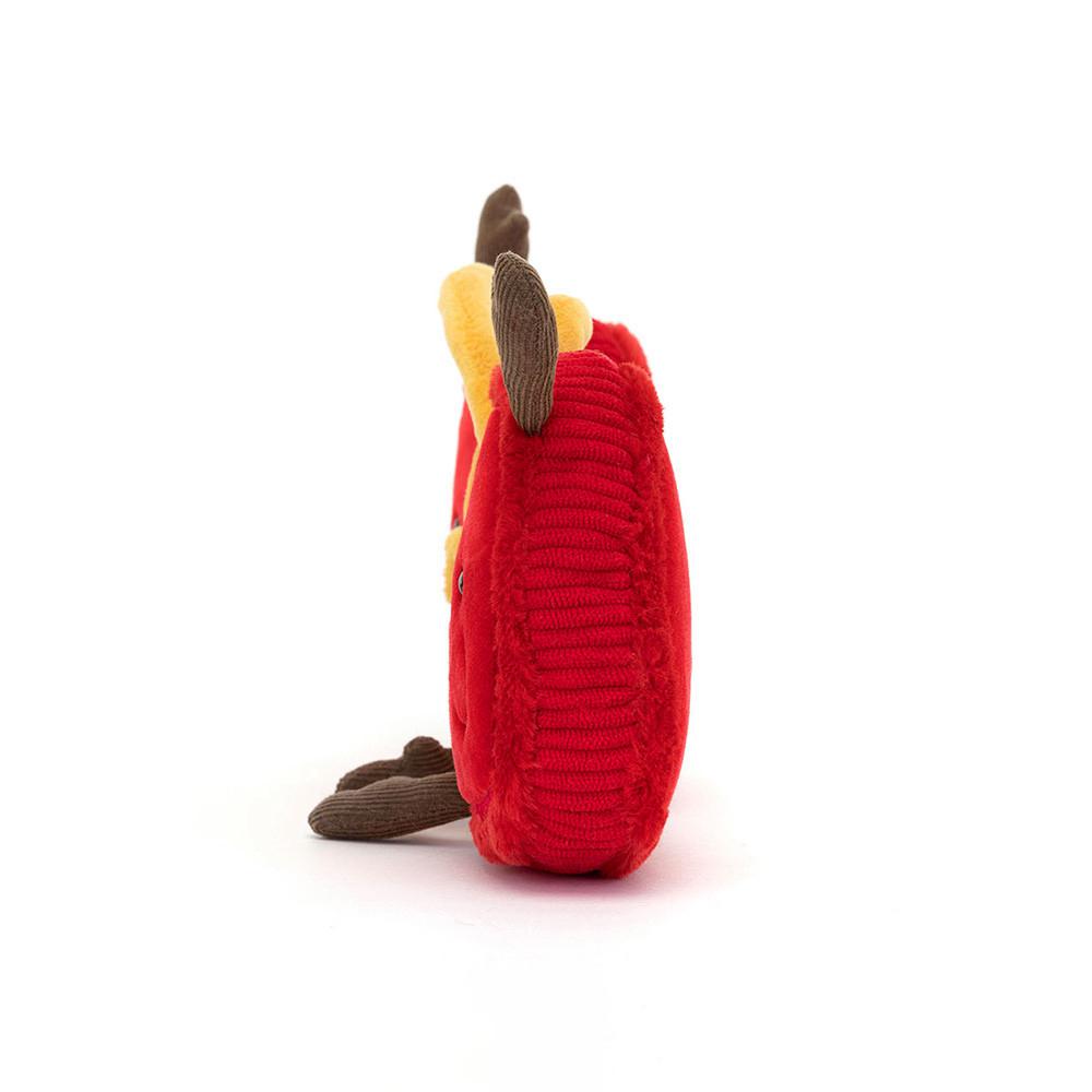 Pluszaki Jellycat Amuseables Val & Tina Love Locks,15cm x 22cm x 4cm Czerwone | Polska  ECMW-53429