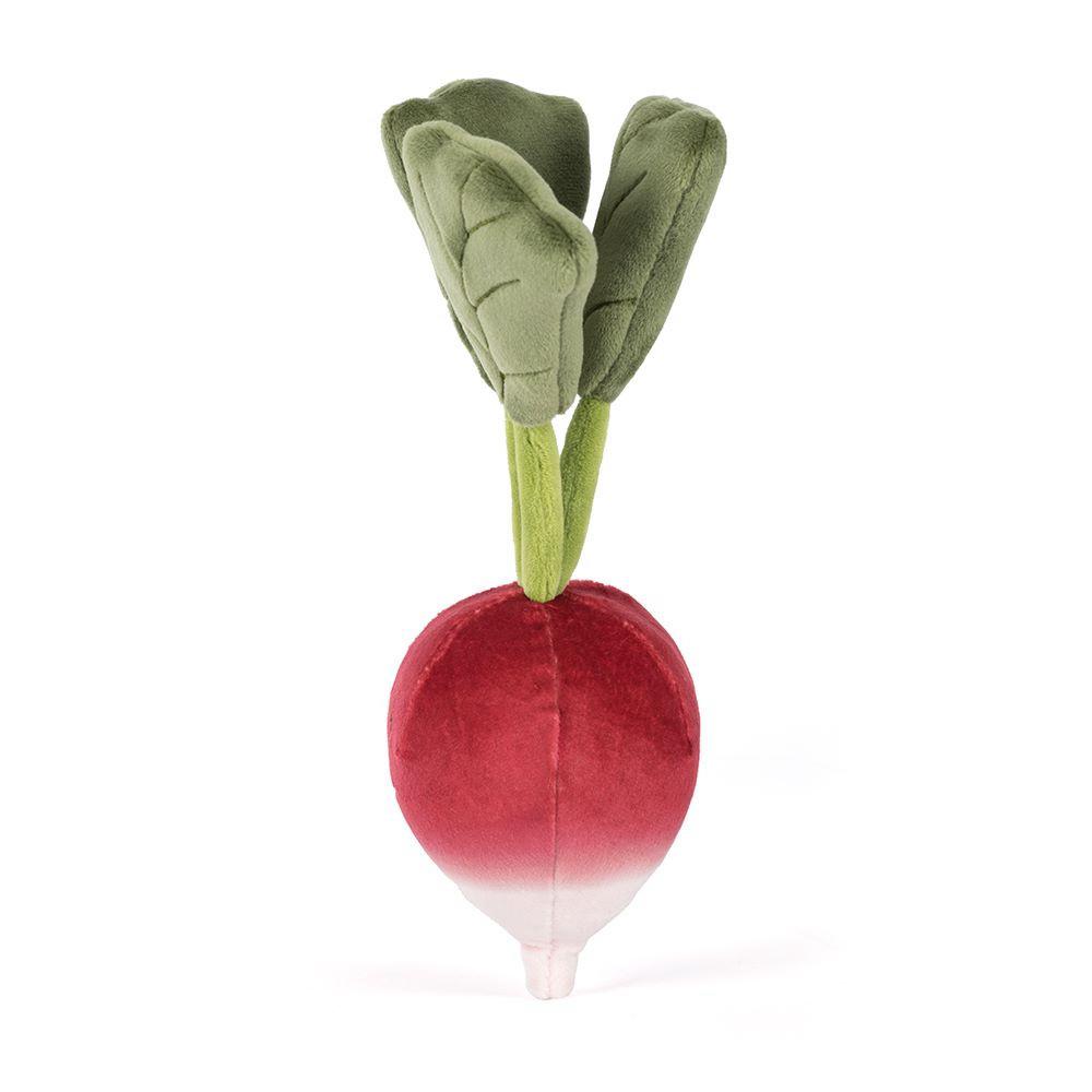 Pluszaki Jellycat Amuseables Vivacious Vegetable Radish,19cm x 8cm x 6cm Czerwone | Polska  RMNA-50632
