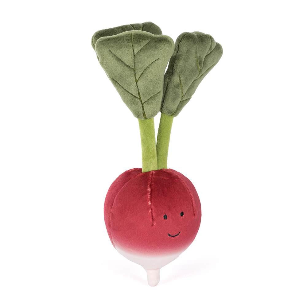 Pluszaki Jellycat Amuseables Vivacious Vegetable Radish,19cm x 8cm x 6cm Czerwone | Polska  RMNA-50632