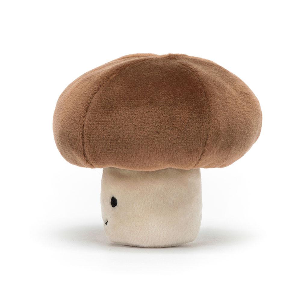 Pluszaki Jellycat Amuseables Vivacious Vegetable Mushroom,8cm x 9cm x 9cm Brązowe | Polska  WRYM-34067