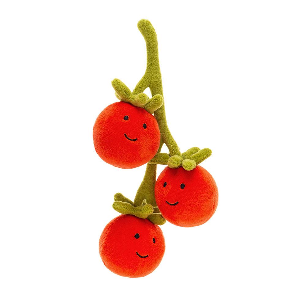 Pluszaki Jellycat Amuseables Vivacious Vegetable Tomato,9cm x 18cm x 5cm Czerwone | Polska  IKSP-54612