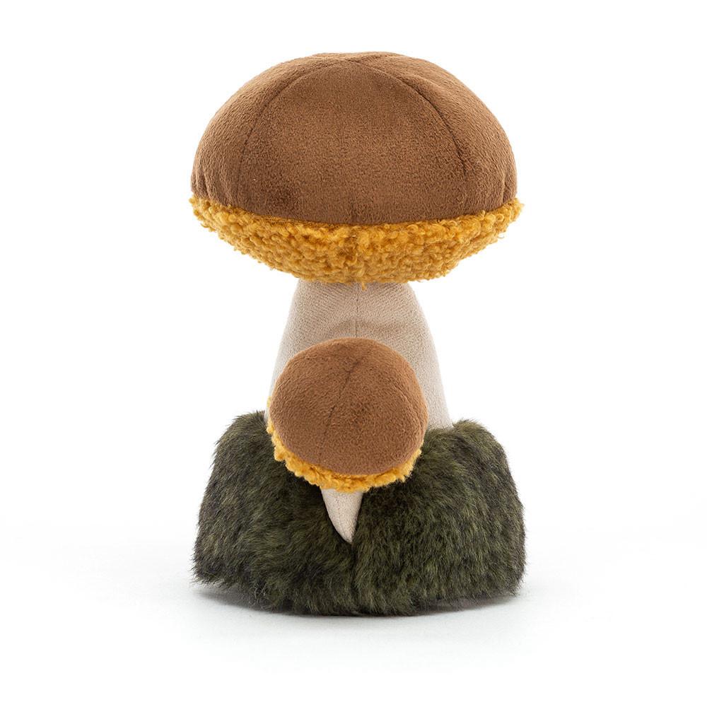 Pluszaki Jellycat Amuseables Wild Nature Boletus Mushroom,18cm x 7cm x 8cm Brązowe | Polska  JKYX-03249
