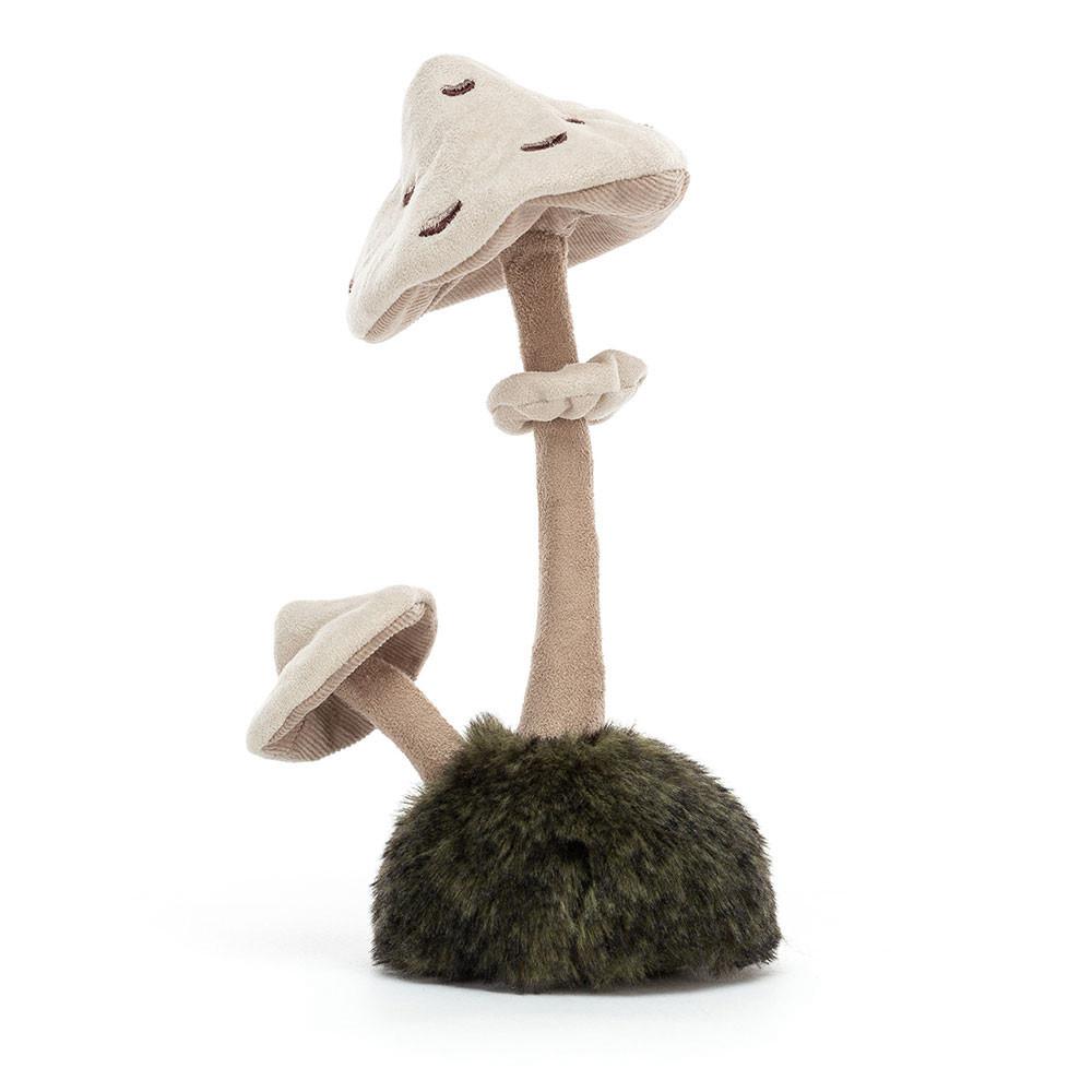 Pluszaki Jellycat Amuseables Wild Nature Parasol Mushroom,23cm x 9cm x 8cm Białe | Polska  FDGW-82056
