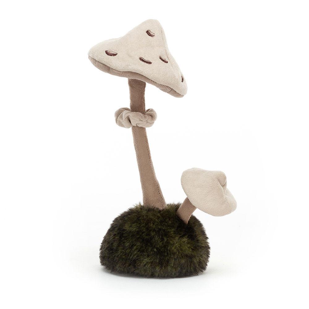 Pluszaki Jellycat Amuseables Wild Nature Parasol Mushroom,23cm x 9cm x 8cm Białe | Polska  FDGW-82056