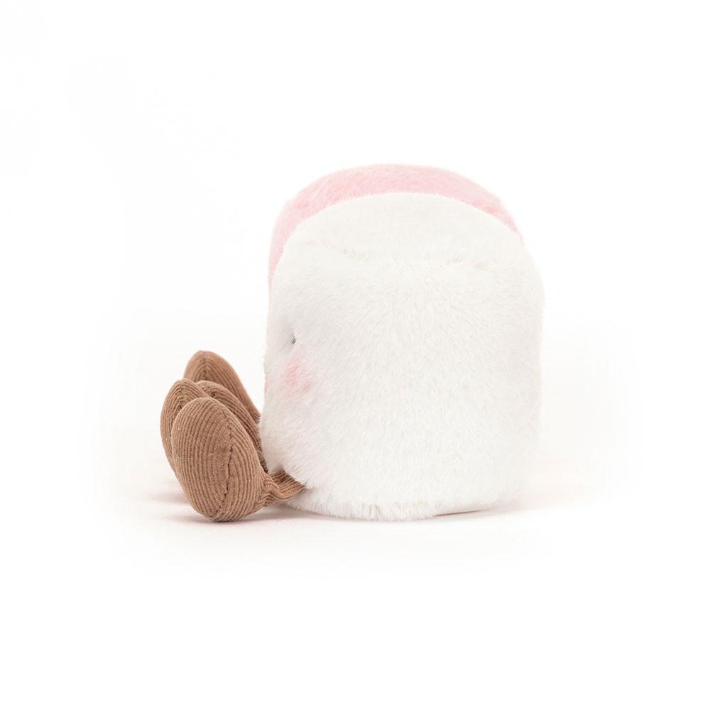 Pluszaki Jellycat Amuseables and White Marshmallows,9cm x 15cm x 5cm Różowe | Polska  KQWB-12835