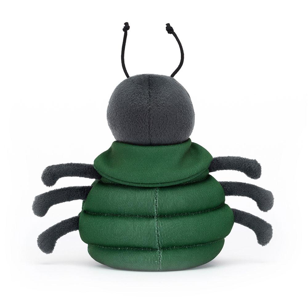 Pluszaki Jellycat Anoraknid Black Spider,12cm x 13cm x 7cm Czarne | Polska  FGUC-81095