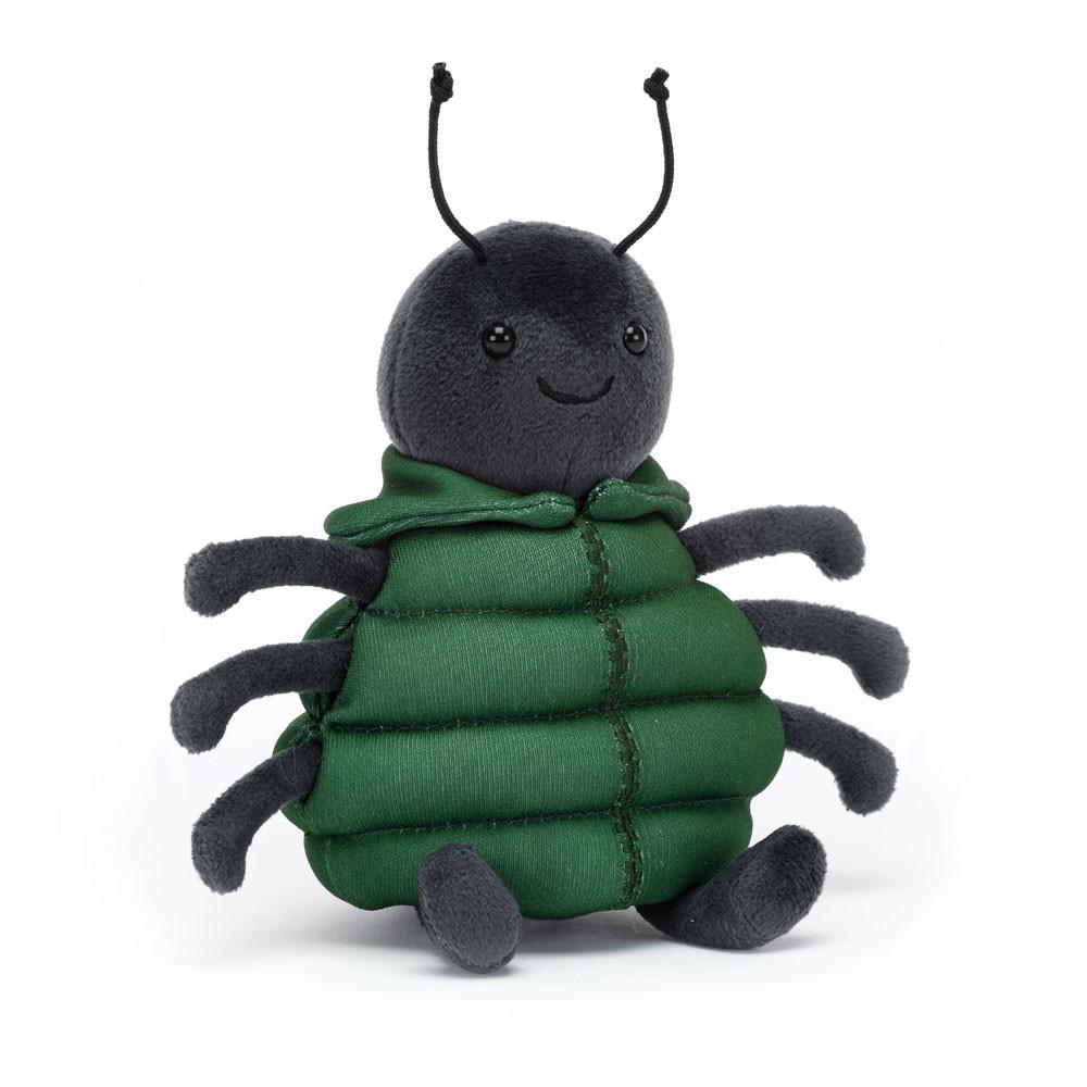 Pluszaki Jellycat Anoraknid Black Spider,12cm x 13cm x 7cm Czarne | Polska  FGUC-81095