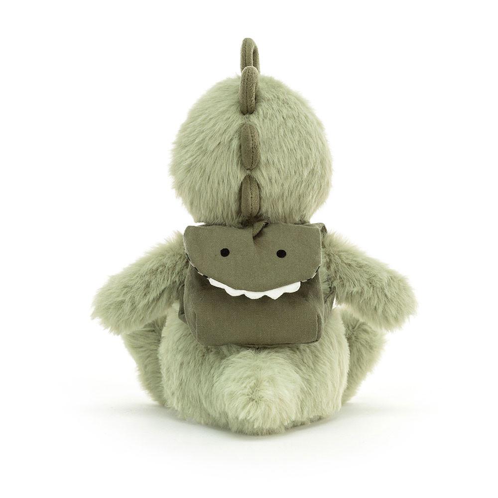 Pluszaki Jellycat Backpack Dino,8.7in x 3.5in x 3.1in Zielone | Polska  LFIC-21743