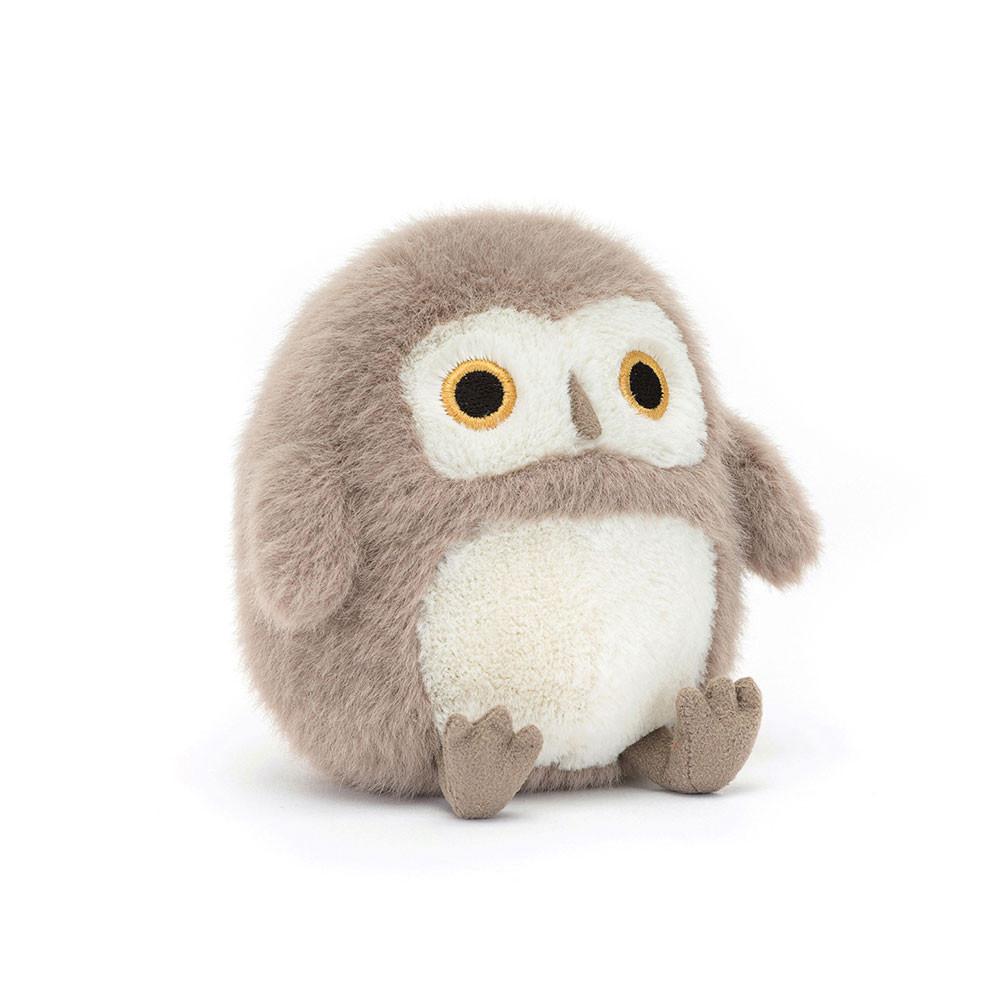 Pluszaki Jellycat Barn Owling,11cm x 7cm x 6cm Beżowe | Polska  IBPV-41328