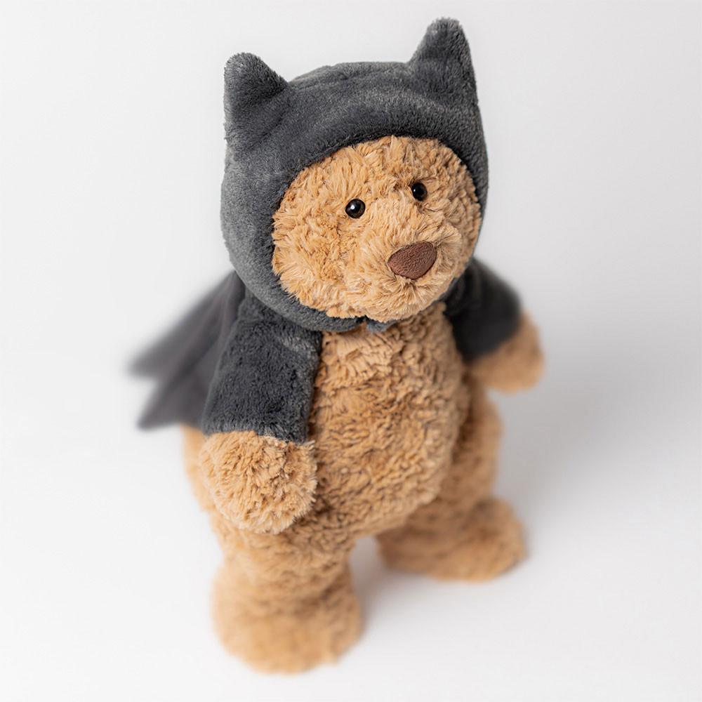 Pluszaki Jellycat Bartholomew Miś Bat,26cm x 12cm x 8cm Brązowe | Polska  UFYD-74921