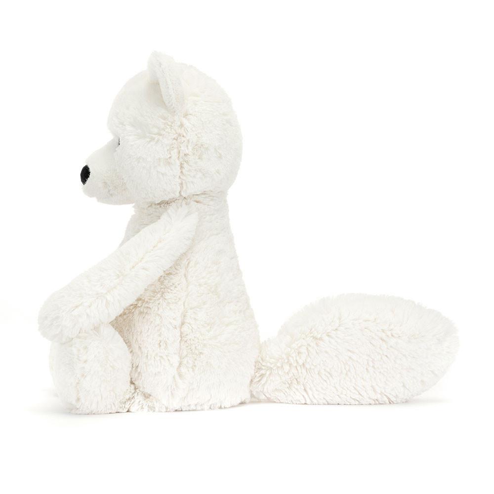Pluszaki Jellycat Bashful Arctic Fox,31cm x 12cm x 9cm Białe | Polska  HDZX-84256