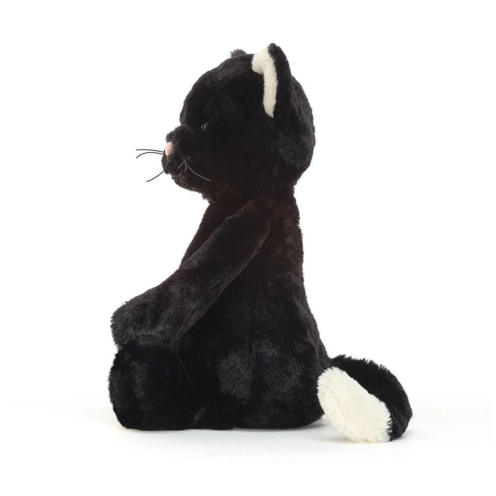 Pluszaki Jellycat Bashful Black Kitten,12.2in x 4.7in x 3.5in Czarne | Polska  YUBR-76910