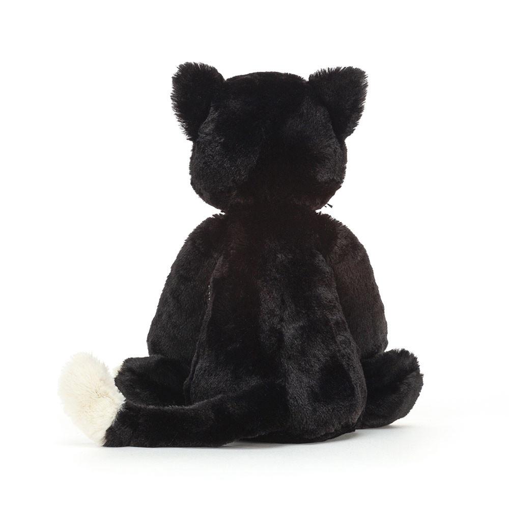 Pluszaki Jellycat Bashful Black Kitten,12.2in x 4.7in x 3.5in Czarne | Polska  YUBR-76910