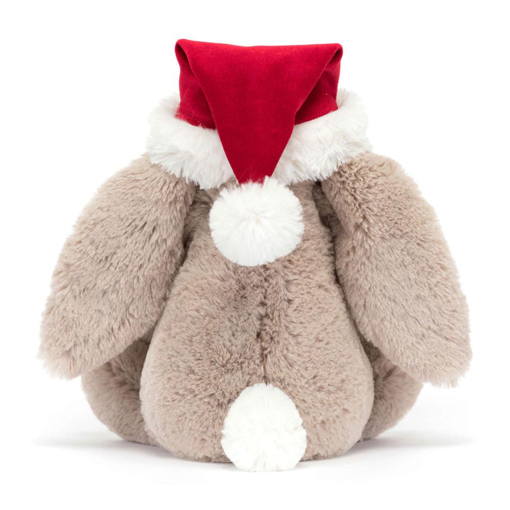 Pluszaki Jellycat Bashful Christmas Króliczek,31cm x 12cm x 9cm Beżowe | Polska  YDZR-70492