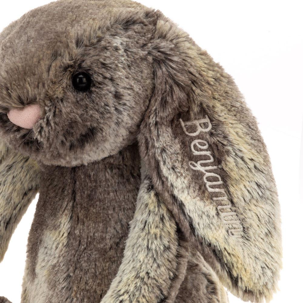 Pluszaki Jellycat Bashful Cottontail Króliczek Medium,31cm x 12cm x 9cm Brązowe | Polska  HLCR-96470
