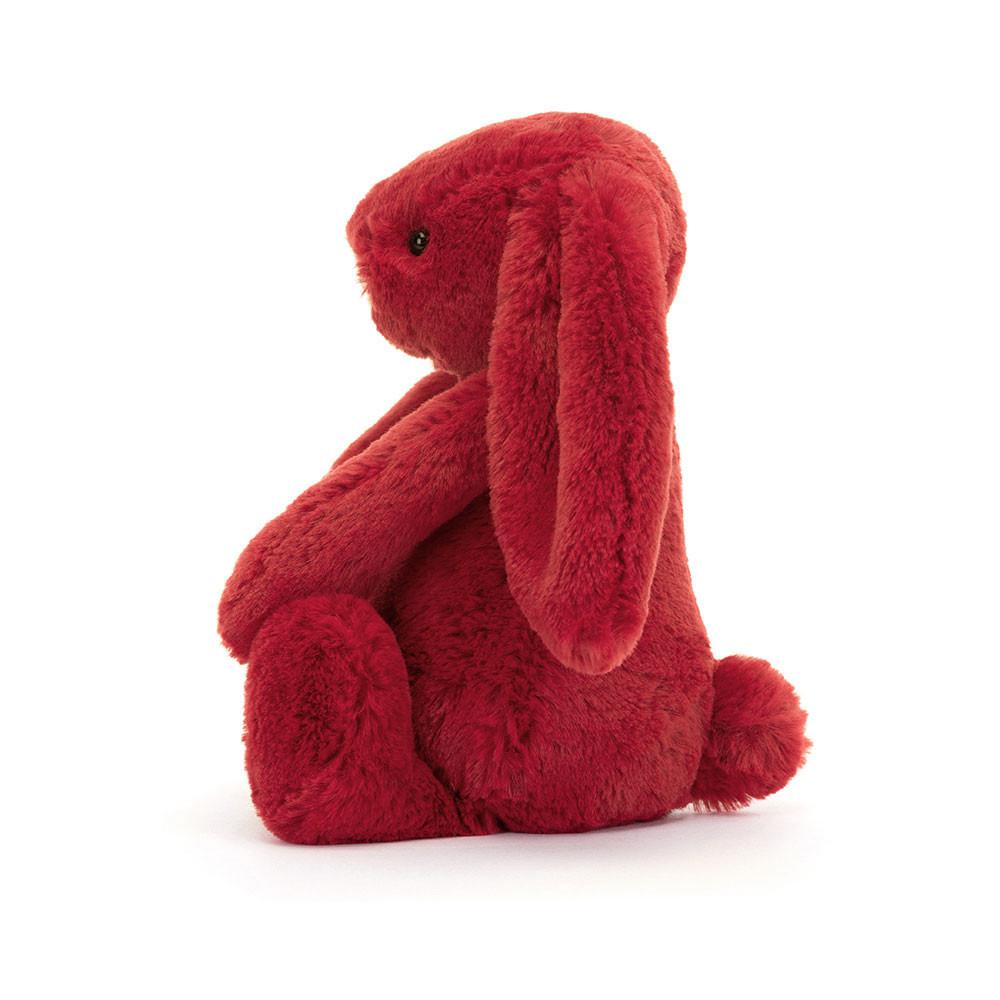 Pluszaki Jellycat Bashful Cranberry Króliczek,18cm x 9cm x 8cm Czerwone | Polska  IMNB-09853