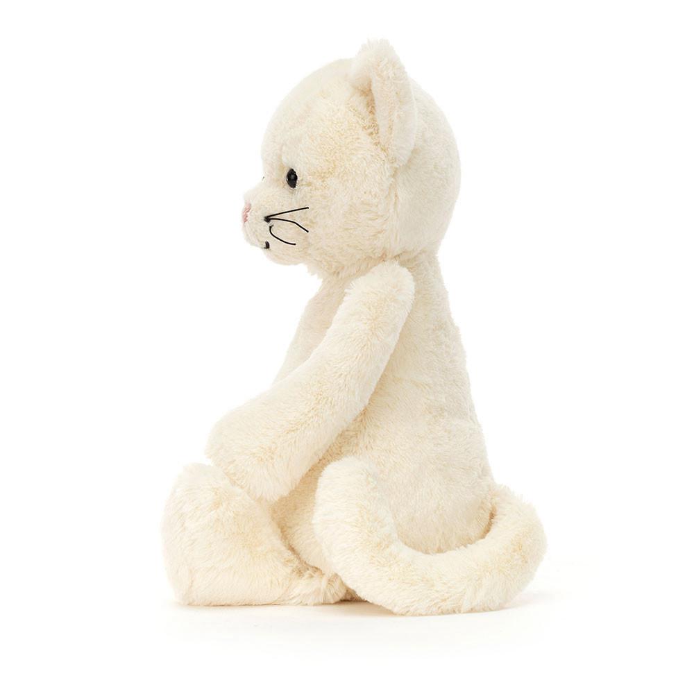 Pluszaki Jellycat Bashful Cream Kitten,12.2in x 4.7in x 3.5in Białe | Polska  DUTH-04317