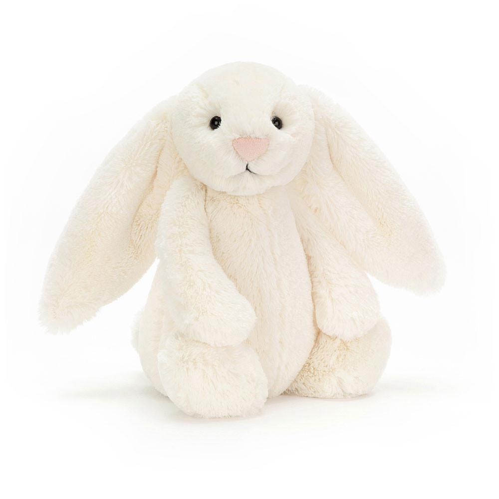Pluszaki Jellycat Bashful Cream Króliczek,31cm x 12cm x 9cm Kremowe | Polska  DJHW-71234