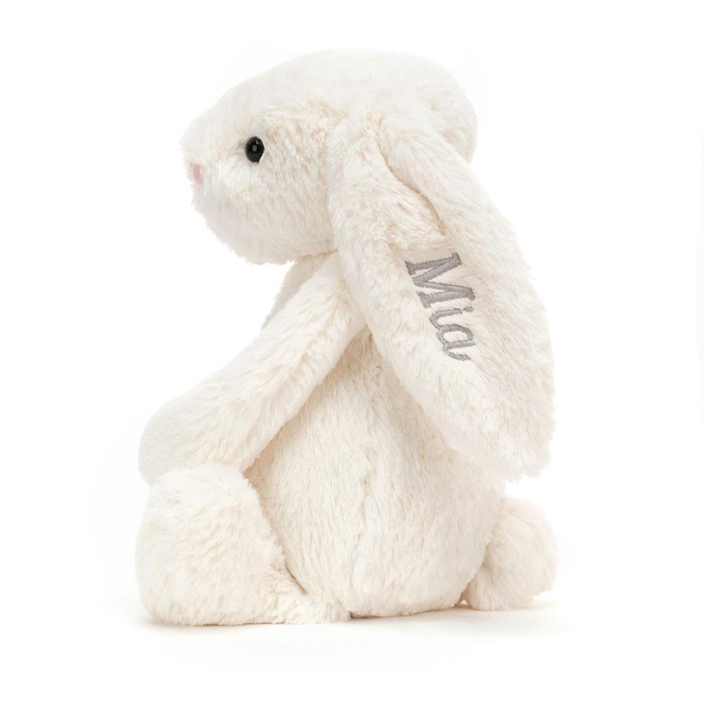 Pluszaki Jellycat Bashful Cream Króliczek Medium,31cm x 12cm x 9cm Białe | Polska  CRAS-12735