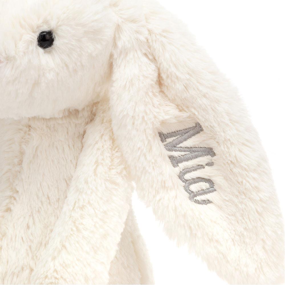 Pluszaki Jellycat Bashful Cream Króliczek Medium,31cm x 12cm x 9cm Białe | Polska  CRAS-12735