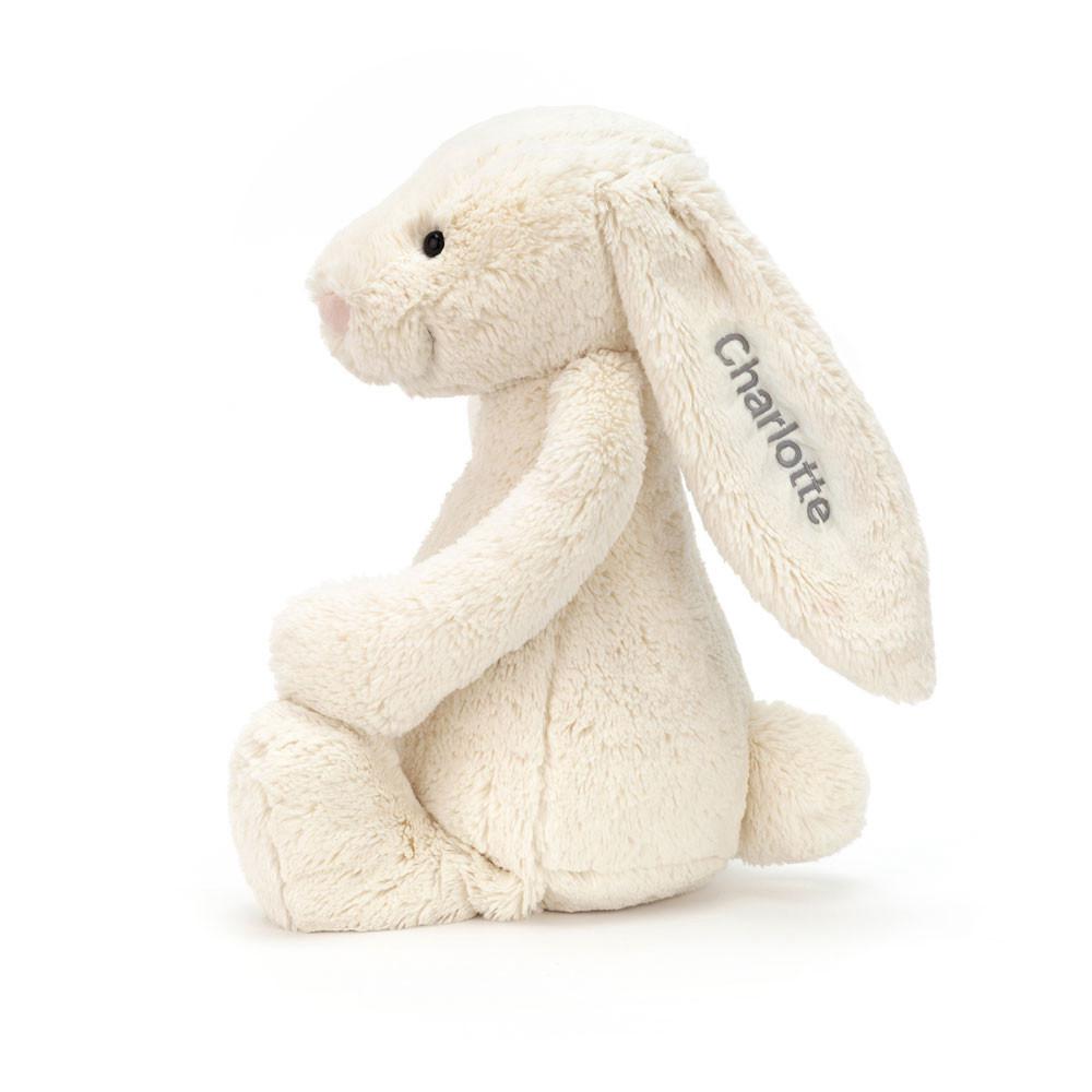 Pluszaki Jellycat Bashful Cream Króliczek Huge,51cm x 21cm x 12cm Białe | Polska  ZFQK-57129