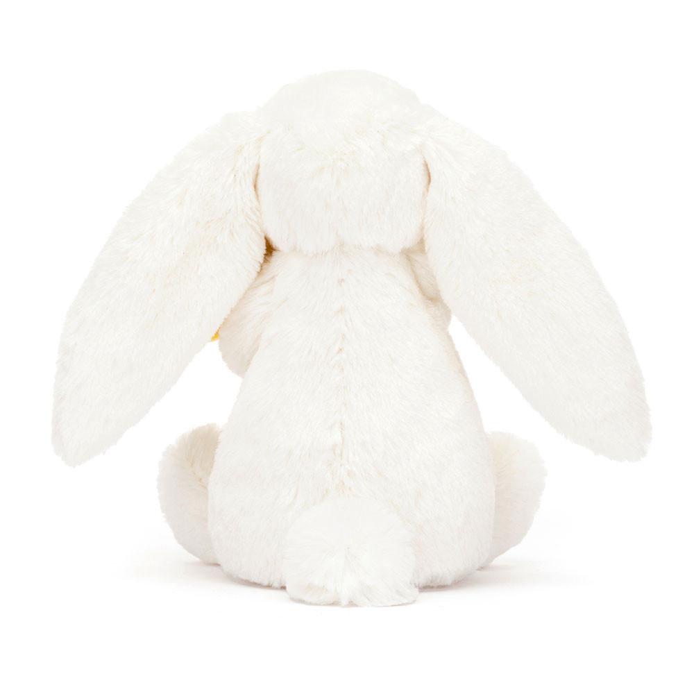 Pluszaki Jellycat Bashful Daffodil Króliczek,18cm x 9cm x 8cm Białe | Polska  KDTI-13428