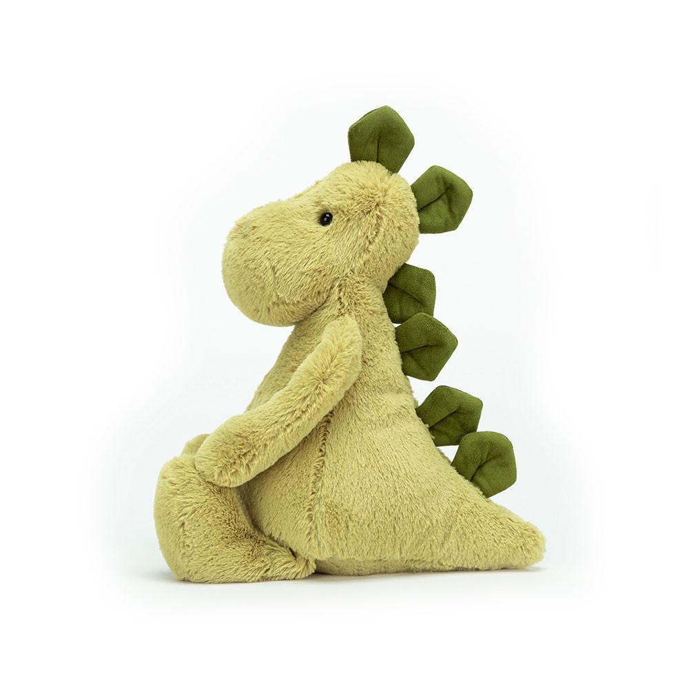 Pluszaki Jellycat Bashful Dino,31cm x 12cm x 9cm Zielone | Polska  RVAK-50132