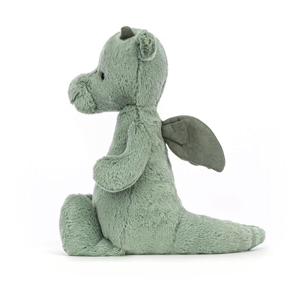 Pluszaki Jellycat Bashful Dragon,31cm x 12cm x 9cm Zielone | Polska  NQTL-40352