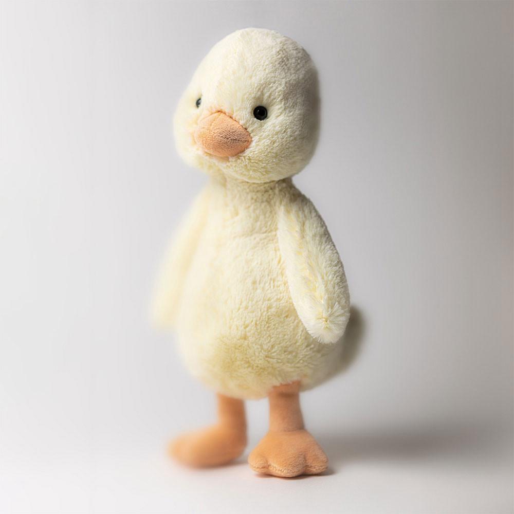 Pluszaki Jellycat Bashful Duckling,31cm x 12cm x 9cm Żółte | Polska  WLKF-26493