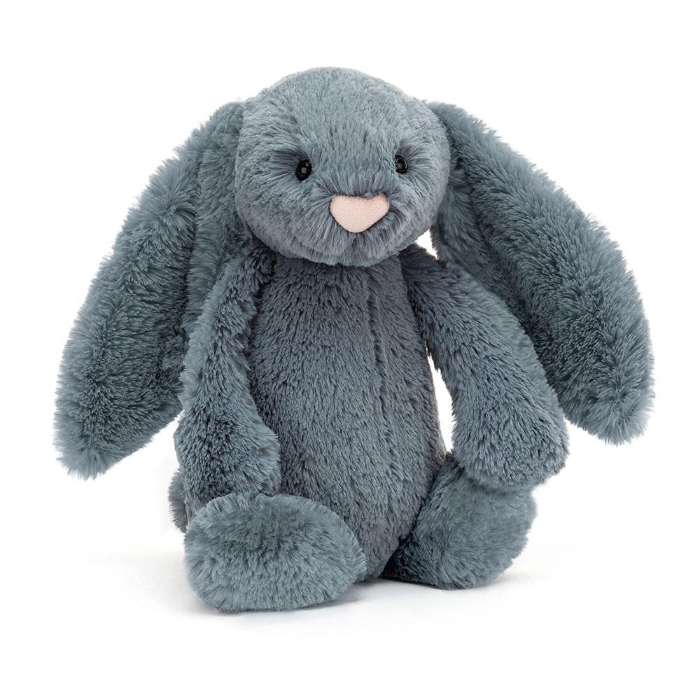 Pluszaki Jellycat Bashful Dusky Króliczek,31cm x 12cm x 9cm Niebieskie | Polska  SCYU-75684