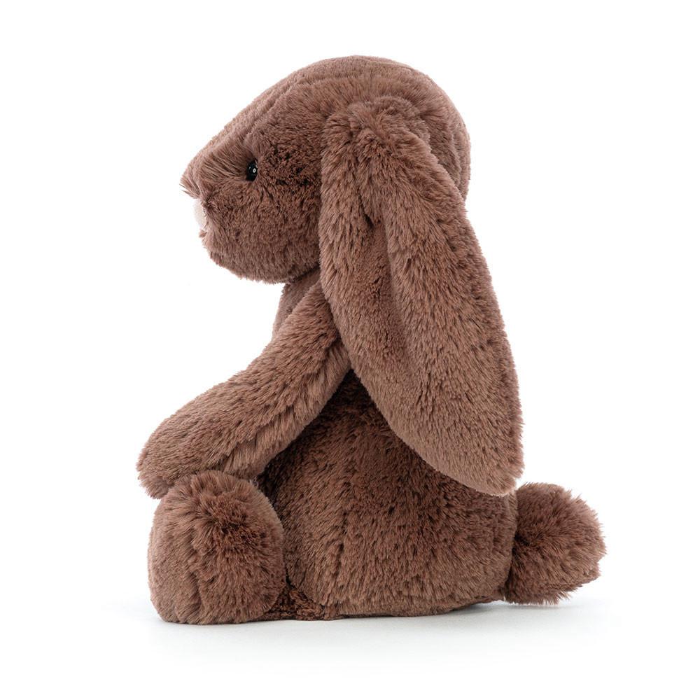 Pluszaki Jellycat Bashful Fudge Króliczek,31cm x 12cm x 9cm Brązowe | Polska  BNQR-90563
