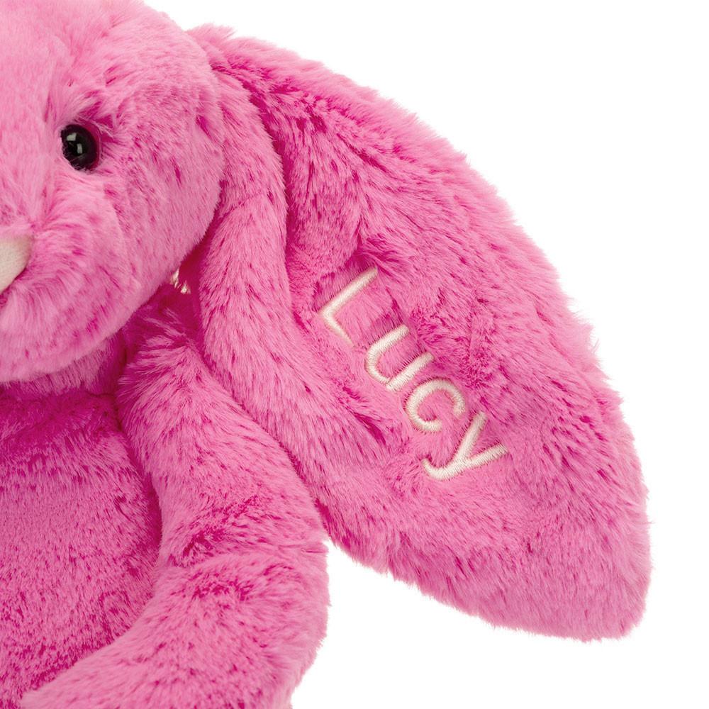 Pluszaki Jellycat Bashful Hot Króliczek Medium,31cm x 12cm x 9cm Różowe | Polska  QERA-19486